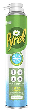 Pyrel Aérosol Freeze Spray Insectes Rampants - 350 Ml  